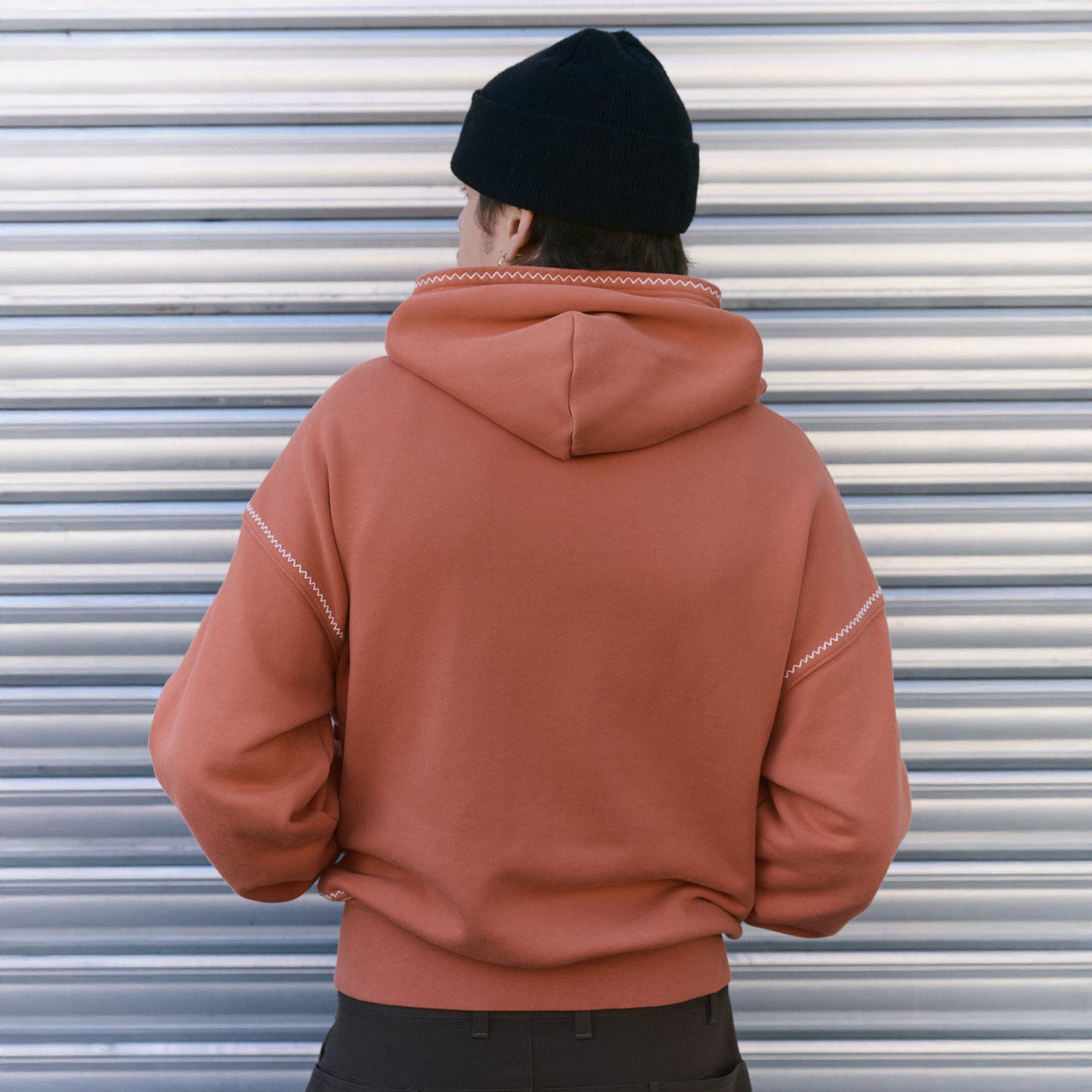Le hoodie zippé "Terracotta" (précommande)