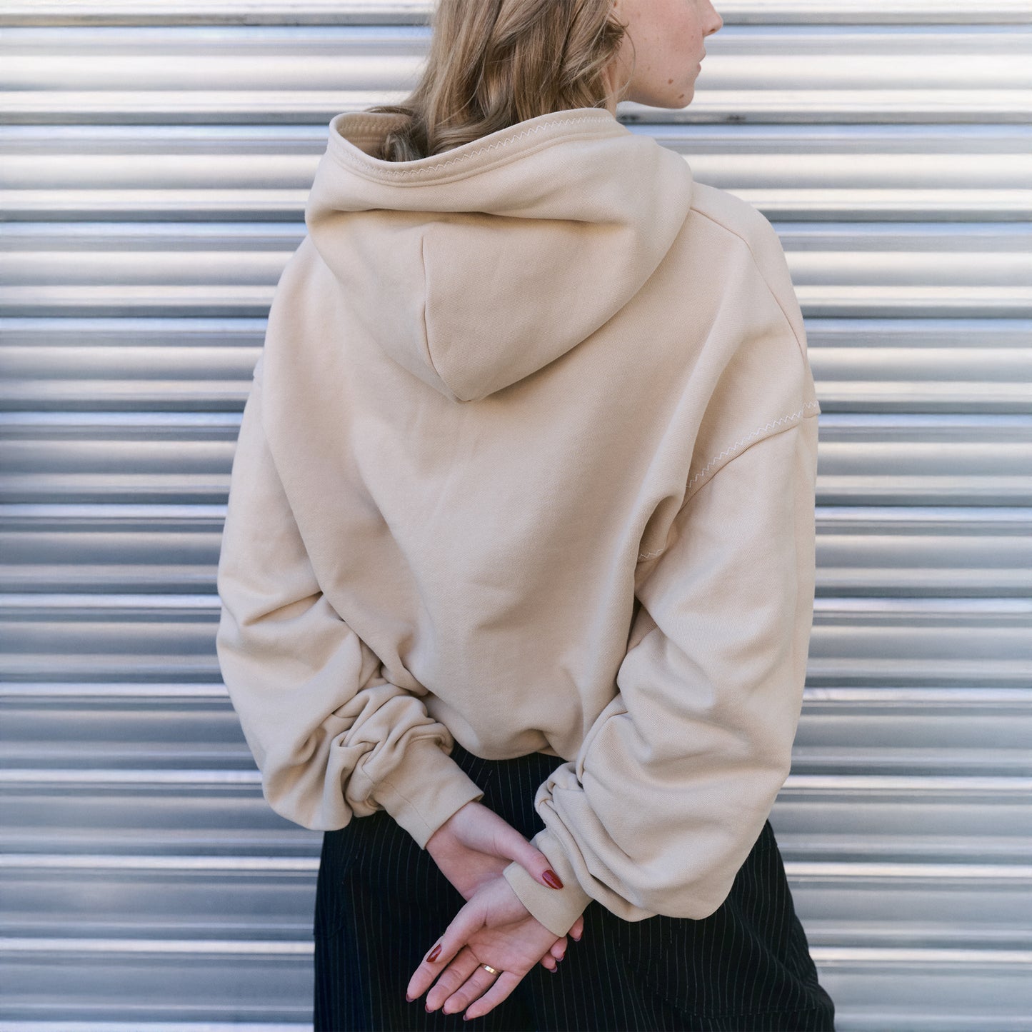 Le hoodie zippé "Sable" (précommande)