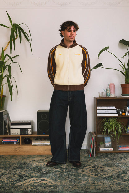 Le Gilet Maille "Chocolate"