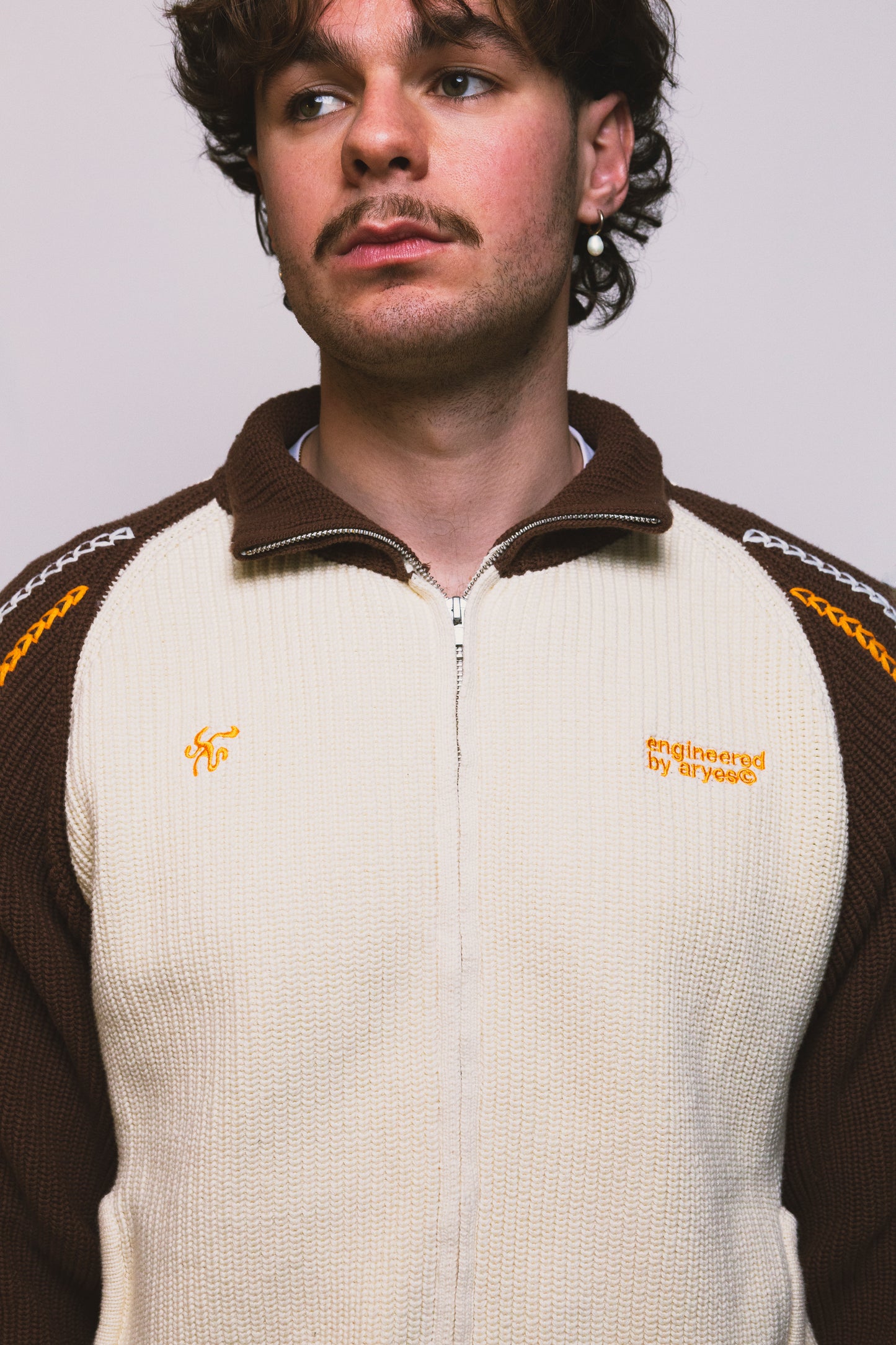 Le Gilet Maille "Chocolate"