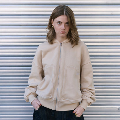 Le hoodie zippé "Sable" (précommande)