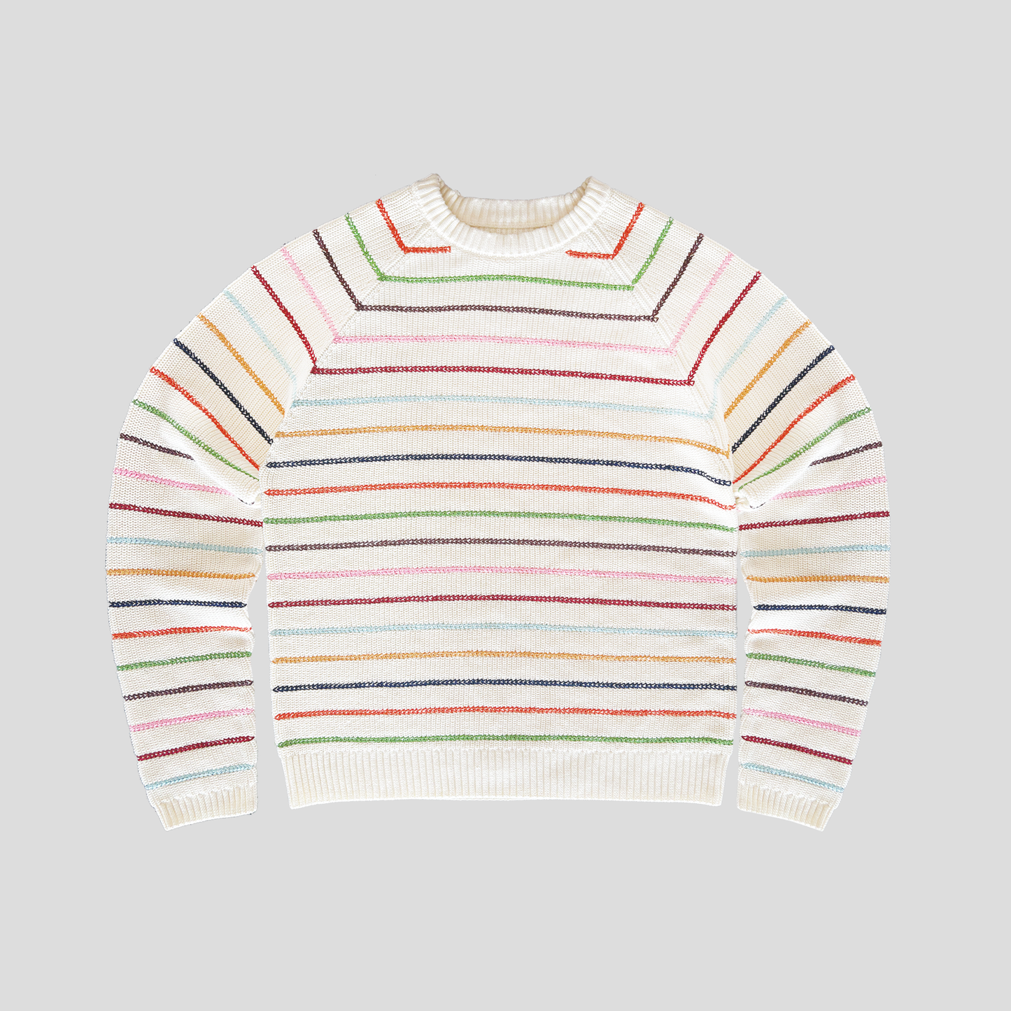 Le pull en maille "Arlequin"